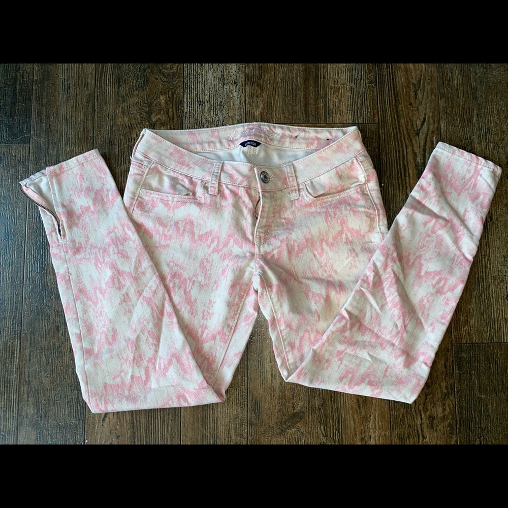 AE Printed Skinny Jeans
